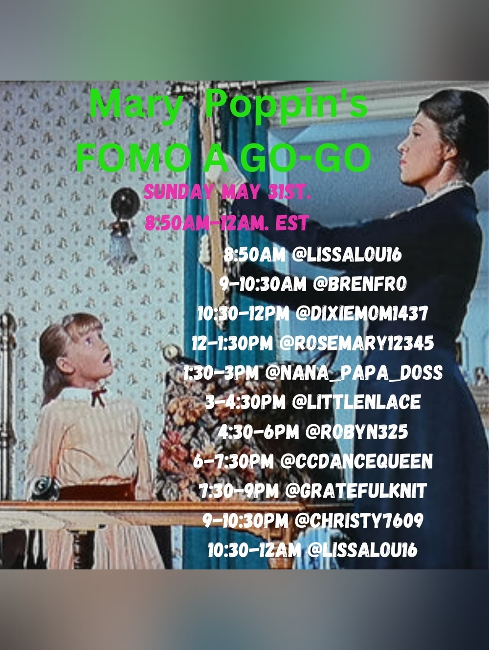 Mary Poppins FOMO A GO-GO Is LIVE!